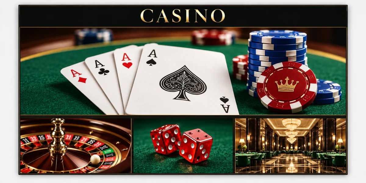 Who is behind an online casino?